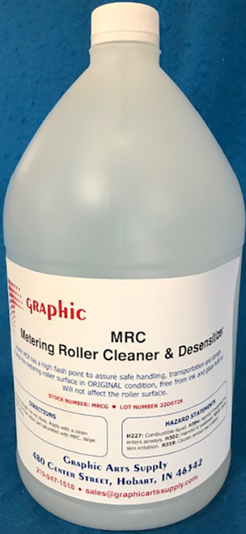 (image for) MRC Metering Roller Cleaner and Desensitizer 1 Gallon